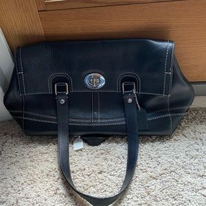 Coach Black Leather Purse